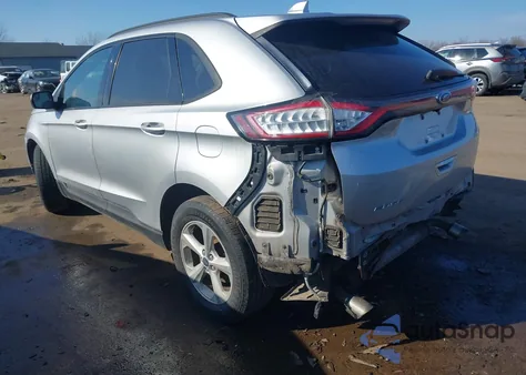 2015 Ford Edge Se from USA, damaged, VIN 2FMTK3G98FBC31132